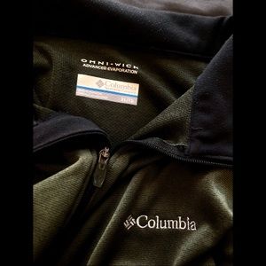 Columbia Omni- wick advanced evaporation pullover